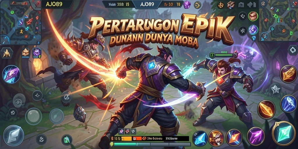 Menampilkan gameplay AJO89 yang seru dan mendebarkan.