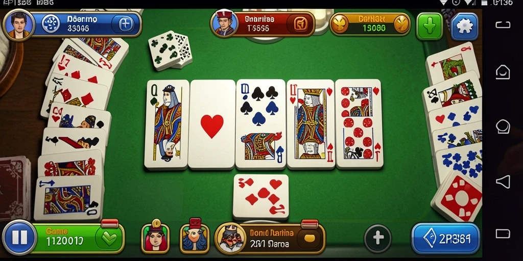 Tampilan menarik dari gameplay Domino di API36.