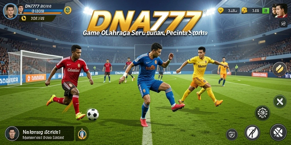 Tampilan gameplay seru dan menantang di DNA777