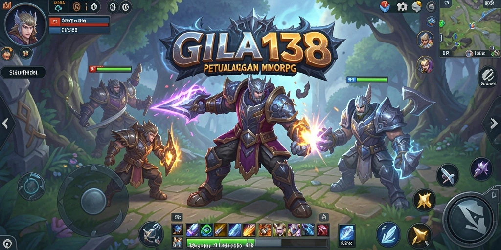 Tampilan gameplay seru dalam dunia GILA138 yang luas dan interaktif.