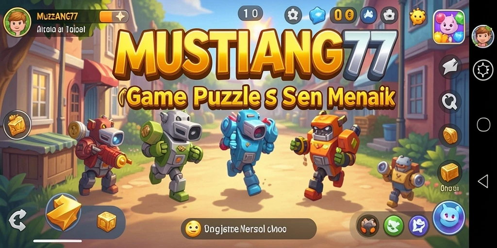 Screenshot gameplay seru dari MUSTANG77 yang penuh tantangan Puzzle.