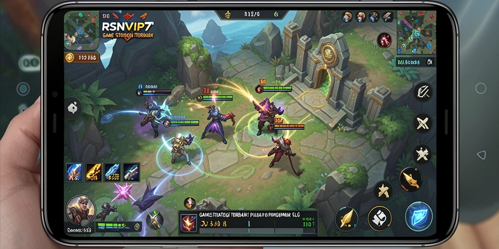 Tampilan gameplay seru RSNVIP7 dengan strategi yang menantang.